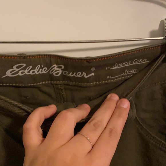 Eddie Bauer Elysian Skinny Twill Jeans in caper - Picture 5 of 7